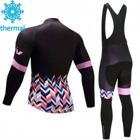 Tenue Maillot M/L + Collant à Bretelles 2017 CCC Liv Femme Hiver Thermal Fleece N006